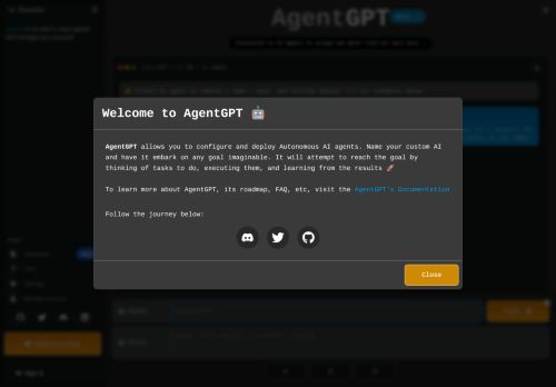 AgentGPT - Chat