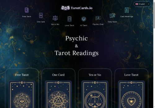 TarotCards.io - Free AI tools