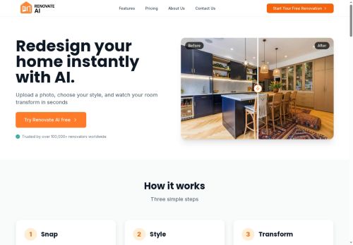 RenovateAI - Design